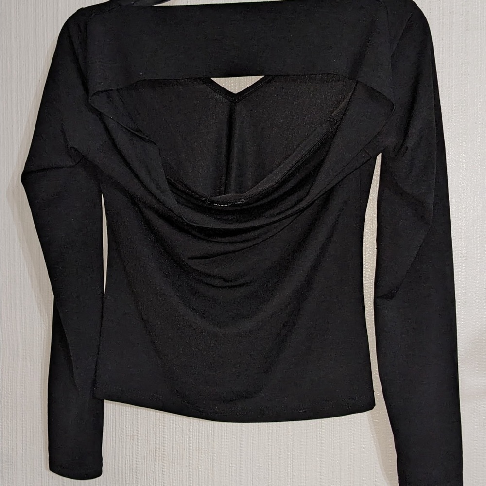 Elegant Black Women's Top